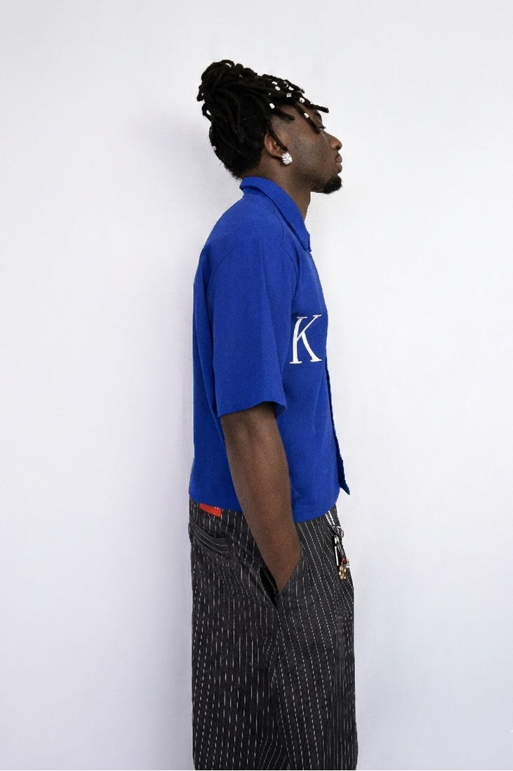 La chemise KAPH bleu électrique